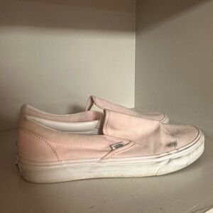 Baby Pink Slip-On Vans